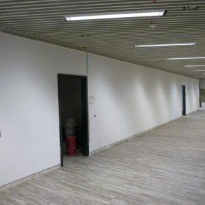 AfA Essen Flur Wand vorher