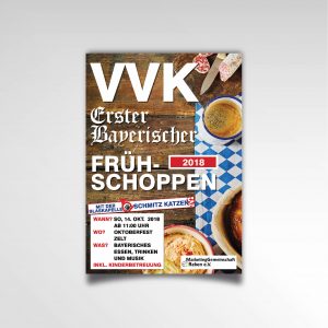 Marketinggemeinschaft Reken Frühschoppen VVK Poster Printprodukt Plakat