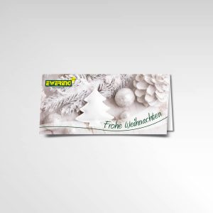 Weihnachtskarte Ewering Printprodukt Grußkarte Weihnachten 2015