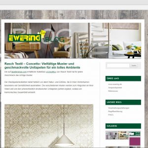 Ewering Blog Website blog.ewering.de Startseite