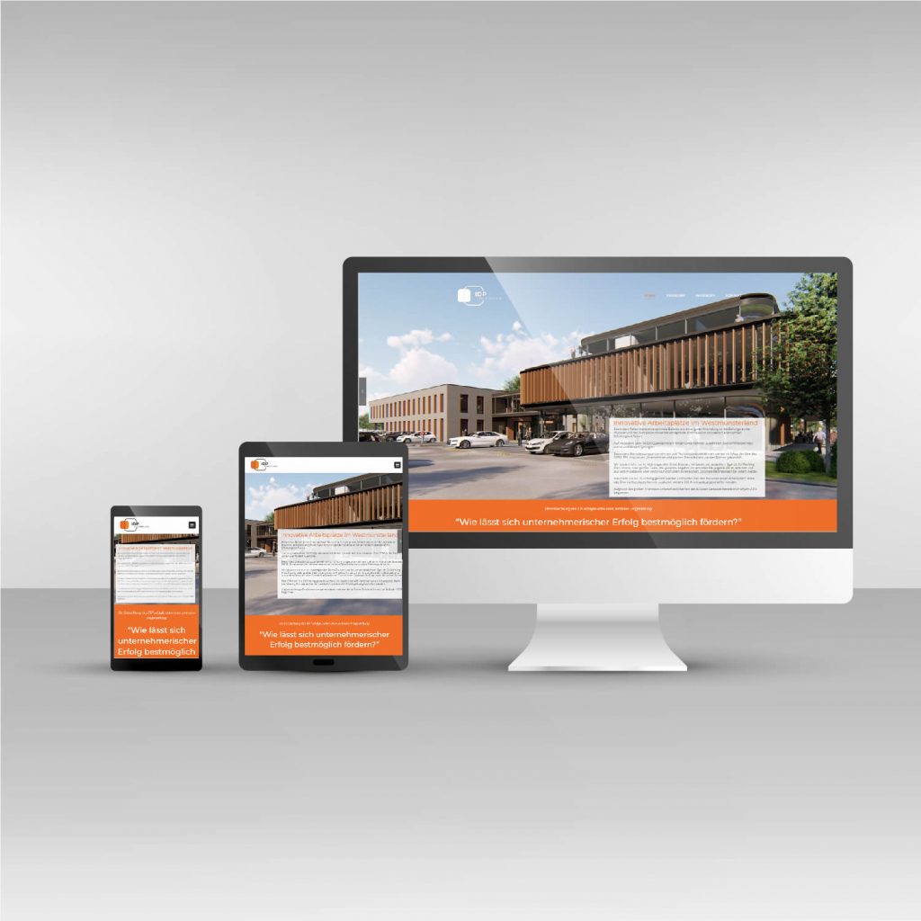 IDPM Website responsive Webdesign idpm.nrw