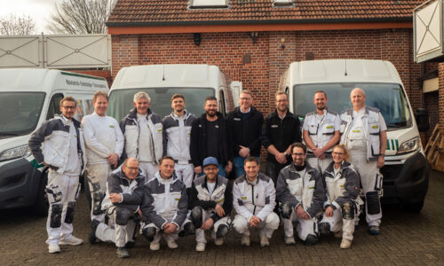 Gruppenfoto Maler Bodenleger Ewering GmbH