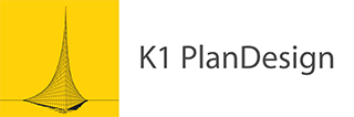 Logo von dem Rekener Unternehmen K1 PlanDesign